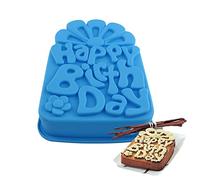FantasyDay Natale Stampi in Silicone per Dolci, 1 Pezzi Antiaderente Stampo Torta Muffa da Forno Cake Mold per Cubetti di Ghiaccio Biscotti, Cioccolato, Tortini, Gelatina, Dolci, Cheesecake, Muffin