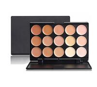 FantasyDay Professionale 15 Colori Coprenza Elevata a Lunga Tenuta Correttore Crema Concealer Palette Contouring Viso Correttori Fondotinta Camouflage Makeup Gift Set per Hide Occhiaie e Imperfezioni