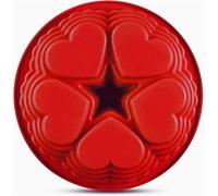 FantasyDay® Stampo in Silicone per Torte/Tortiera Forma di Cuore, 24.5 cm Muffa da Forno per Biscotti, Cioccolato, Tortini, Cioccolato, Torte, Dolci, Muffin, Pudding - Antiaderente & Termoresistente