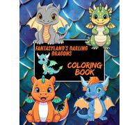 Fantasyland's Darling Dragons Coloring Book