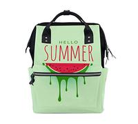 FANTAZIO Borsa Mummia Zaino Ciao Estate Anguria Borsa Scuola