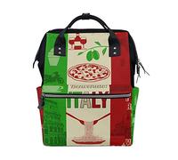 FANTAZIO Borsa Mummia Zaino Italia Modello Cibo E Costruzione Borsa Scuola