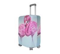 FANTAZIO Copertura protettiva per valigia, motivo: fenicottero rosa, 1, XL 29-32 in