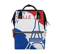 FANTAZIO Mummy Bag Zaino Happy Bastille Day School Bag