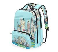 FANTAZIO - Set di zaini e borsa a tracolla, per la scuola