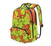 FANTAZIO Zaini e Borsa Croce Fallen Maple Leaves Scuola Set