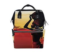 FANTAZIO ZAINO Amazing Art African Women School bag tela Daypack