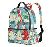 FANTAZIO Zaino da viaggio per Natale Polar Bears Group Daypack