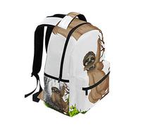 FANTAZIO - Zaino extra large Sloth Life Sketching Daypack, unisex, FO-033, 3, Taglia unica