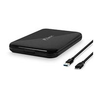 Fantec ALU-25U3 Box per Hard Disk da 2.5 SATA, USB 3.0, Nero