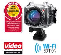 Fantec BeastVision HD Wi-Fi BIKE & SKI Edition - Action camera con display TFT