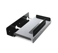 Fantec QB-Bracket 25 Adattatore per HDD e SSD da 2,5" per i Box Case Esterni Serie QB, Adattatore da 2,5 Pollici a 3,5 Pollici, Nero
