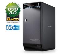 Fantec QB-X8US3-6G 8 x 8,9 cm 8 x 2 TB hard disk esterno (SATA HDD, USB 3,0, eSATA) Nero