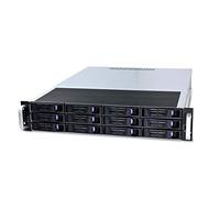 FANTEC SRC-2012X07 12Xsas&Sata Senza NT, Nero, Argento