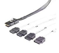 FANTEC SRC-mini SAS a 4 cavi SATA (SAS SFF8087 a 4 SATA, 6 Gbit/s per porta, per alloggiamento server delle serie SRC)