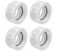 FANTESI 2000 sigilli per confezioni al dettaglio, etichette adesive trasparenti da 25 mm, adesivi rotondi trasparenti per buste per scatole e confezioni regalo