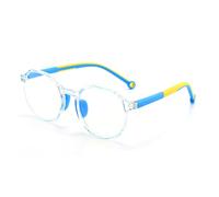 Fantiace Occhiali per bambini con luce blu, occhiali da gioco per computer, occhiali anti protezione per ragazzi e ragazze, C3, 44-19-128-44