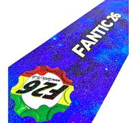 Fantic26 Stunt Scooter Griptape di ricambio I Park I Bambini I Trick I Tret I Roller I Antiscivolo Carta vetrata 58,5 cm I Adatto per Decks fino a 58,5 cm x 15,5 cm (GGR Galaxy Azzurro/Nero)