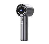 Fantico Turbo portatile con dispositivo di raffreddamento del ghiaccio | Fan portatile portatile | Mini ventilatori di raffreddamento a mano addebitabili | Display digitale 100 modalità di per i