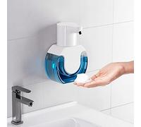 Fantictas Dispenser Sapone Automatico, 420 ML Dispenser Sapone Bagno Con Sensore A Infrarossi, Dosatore Sapone Bagno Automatico, Dosatore Sapone Schiuma da Parete, Impermeabile IPX5, per Bagno, Cucina