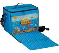 fantifant Borsa per Mattoncini di Grandi Dimensioni - XL - blu mare