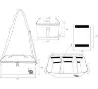 fantifant Borsa per Toniebox - rosso ara