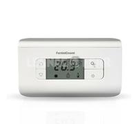 Fantini Cosmi CH115 Bianco Termostato Ambiente a Batterie, 3 temperature