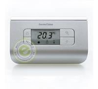 Fantini Cosmi Termostato Ambiente Digitale 3 Temperature CH116 Silver