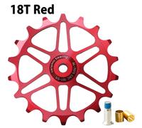 Fantino Ruota Bicicletta Puleggia 16t/18t Narrow Ampio Estrattore Deragliatore
