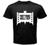Fantomas Bat Logo The Director's Cut Rock Band Men's Black T-Shirt S