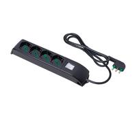 FANTON 4101013 prolunghe e multiple 3 m 4 presa(e) AC Interno Nero Fanton