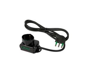 FANTON 42106 prolunghe e multiple 1,5 m 3 presa(e) AC Interno Nero Fanton