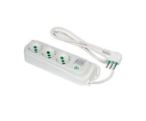 FANTON 474604ECO prolunghe e multiple 1,5 m 4 presa(e) AC Interno Bianco Fanton