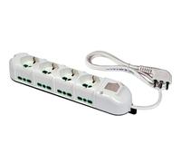 FANTON 481323-B Multipresa elettrica 12 posti con 4 prese universali e 8 prese b