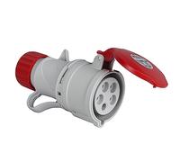 Presa mobile industriale Fanton 3P+N+T 16A 400V IP44 rosso 71105