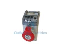 FANTON 73215 PRESA INTERBLOCCATA INCASSO 3P+N+T 16A 400V IP44 CON BASE FUSIBILI