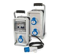 Fanton Quadro elettrico ASC 74303 IP44 portatile 3 prese con cavaletto e cavo 2 m