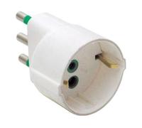 Adattatore Fanton spina 16A a presa schuko 16A 2P+T 82611-E