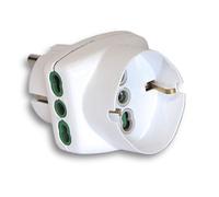 Fanton Adattatore Triplo Spina 2p+t 16a - Bianco F87230