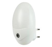 FANTON 87992 luce spia notturna LED segnapasso, con sensore crepuscolare - spina italiana 2P 2,5A