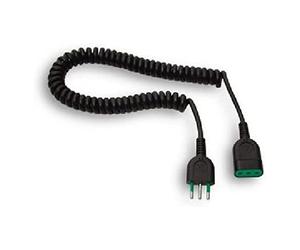 FANTON 90081 Indoor 1AC outlet(s) 5m Black, Green power extension - Power Extensions (Indoor, 5 m, 1 AC outlet(s), Type L (IT), Type L, Black, Green)