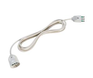 FANTON 92650 prolunghe e multiple 3 m 1 presa(e) AC Interno Bianco Fanton