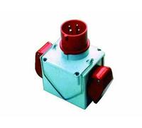 FANTON ADATTATORE INDUSTRIALE 380V CON SPINA E 2 PRESE CEE IP44 FER 87292