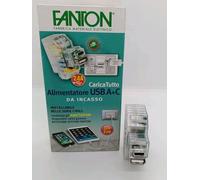 Alimentatore USB da incasso Keystone IT Fanton con 2 USB A+C 2,4A 82893