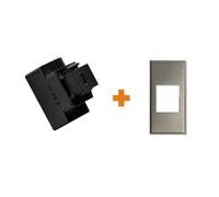 Fanton caricatore 1 USB-C 3A Ricarica rapida 18W da incasso Bticino Axolute grig