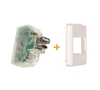 Fanton caricatore caricatutto USB A+C compatibile Bticino living NOW Bianco