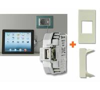Fanton caricatore presa USB 5V 2,1A compatibile Legrand Vela bianca - 82890-LB