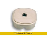 FANTON Fme 22.240 Presa Da Par. Incas. Plug 6 4C Pezzi 10 22240