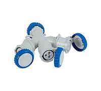 Adattatore industriale spina 2P+T 16A 200-250V 6h IP67 3 prese 2P+T 16A 73120