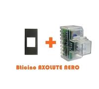 Fanton lampada emergenza led incasso compatibile Bticino Axolute grigio scura -